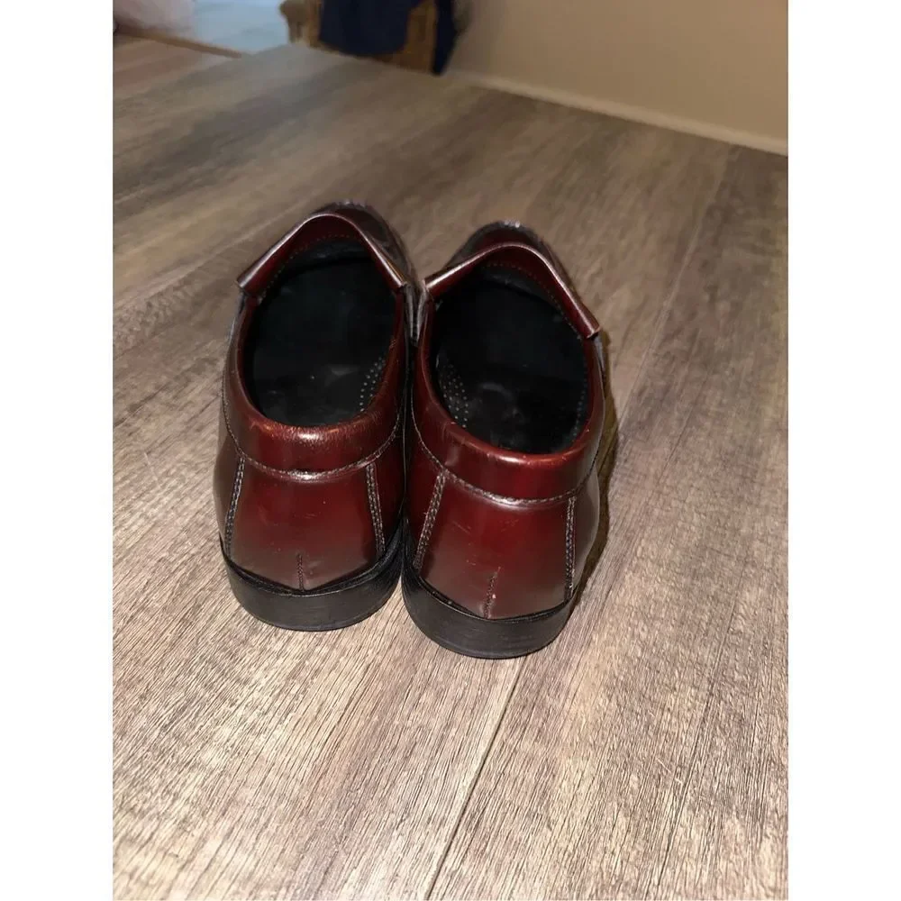 Cole Haan Men Pinch Tassel Moccasins 10.5 Deep Brown